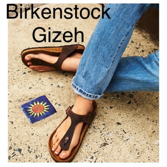 Birkenstock Gizeh Birko Flor Sandal Stone - Picture 2 of 8